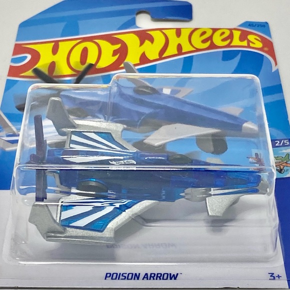 β
 π 4/$20 π NEW 2023 MATTEL HOT WHEELS 2/5 HW SKY SHOW POISON ARROW #45/250 - Picture 3 of 3